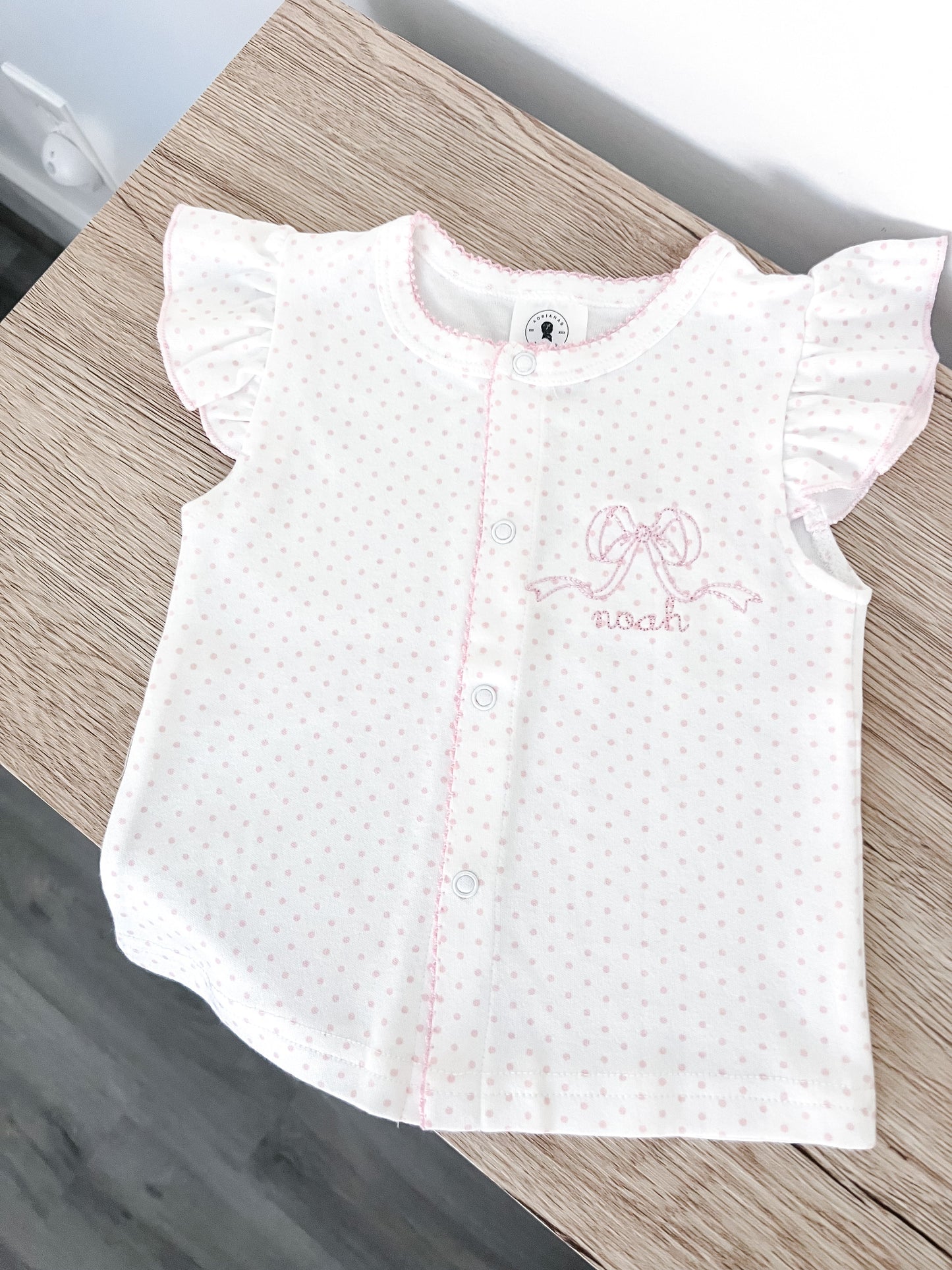 Bitty Dot Diaper Set