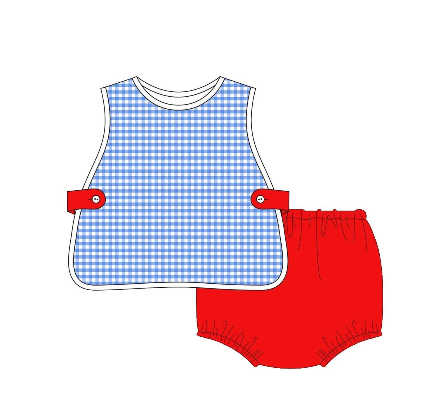 Patriotic Apron Set