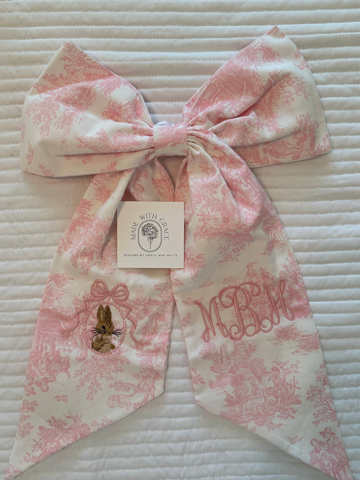 Basket Bow Sash