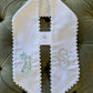 Pique Spring Wreath Sash with Trim